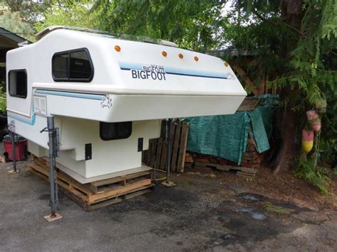 Founded more than 30 years ago in Armstrong, BC, Canada, Bigfoot RVs travel trailers and truck campers are a labor of love for the employees of this popular brand. . Bigfoot camper for sale